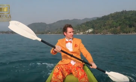 Kajaki Seria "Przedsiębiorca w Tajlandii" Wyspa Koh Chang Tajlandia